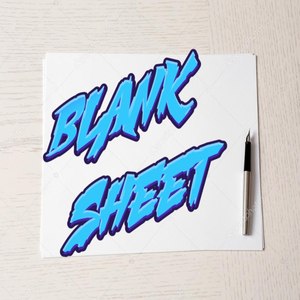 Blank Sheet (Explicit)