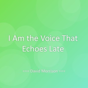 I Am the Voice That Echoes Late