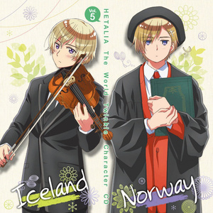 アニメ『ヘタリア The World Twinkle』 キャラクターCD Vol.5 ノルウェー、アイスランド