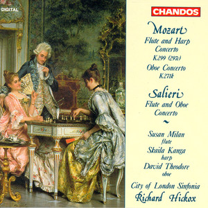 MOZART: Concerto for Flute and Harp in C Major / SALIERI: Concerto for Flute and Oboe in C Major