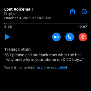 Lost Voicemail (Explicit)