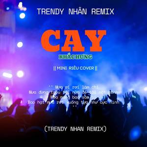 Mưa ơi rơi làm chi..Mưa đừng trêu tôi nữa để tôi một mình.. (Cay Remix)