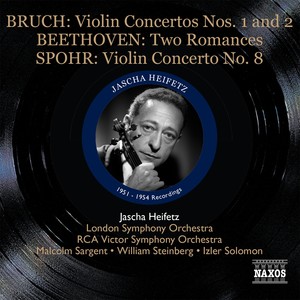 BRUCH, M.: Violin Concertos Nos. 1 and 2 / BEETHOVEN, L. van: Romances / SPOHR, L.: Violin Concerto No. 8 (Heifetz) [1951-1954]