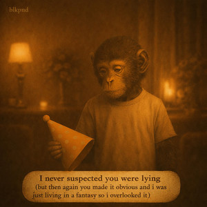 I NEVER SUSPECTED YOU WERE LYING (BUT THEN AGAIN YOU MADE IT OBVIOUS AND I WAS JUST LIVING IN A FANTASY SO I OVERLOOKED IT) (There Is No One But Me's Make Chris & Barry Proud Mix)