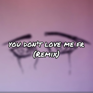 You Don't Love Me Fr (Remix)