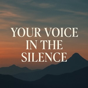 Your voice in the silence