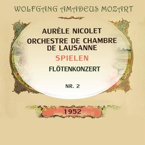 Aurèle Nicolet / Orchestre de Chambre de Lausanne spielen: Wolfgang Amadeus Mozart: Flötenkonzert Nr. 2 - Flötenkonzert Nr. 2, KV 314 (285d) D Major: Allegro aperto