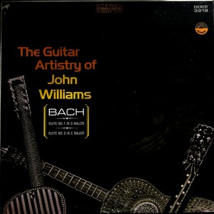 The Guitar Artistry Of John Williams - Bach Suites No. 1 In G Major & No. 3 In C Major（黑胶版）