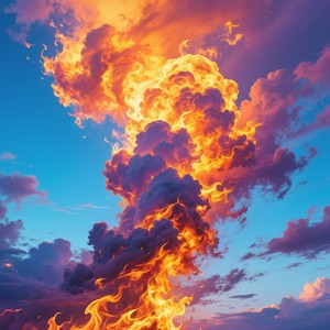 clouds of fire