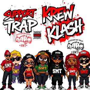 Krew Klash (feat. Dizzi Dazed, Systovis, King Lela, Hollywood KO, J - Smooth & Nina Nado) (SMT Cypher) (Explicit)