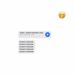 Amani's Interlude (feat. AMANI)