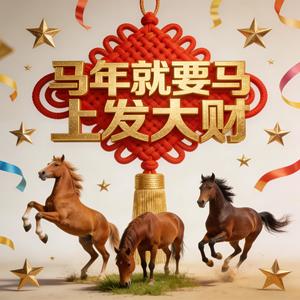 马年就要马上发大财