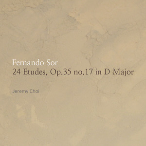 24 Etudes, Op. 35 - No. 17 in D Major