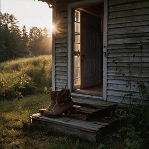 Boots on the Porch