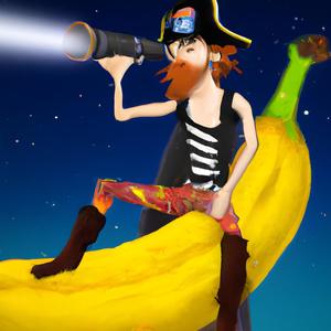 Captain Banana Hunting Space Nazis