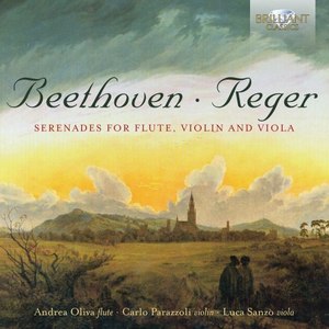 Reger, Beethoven: Serenades for Flute, Violin and Viola