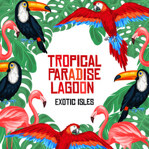 Tropical Paradise Lagoon - Exotic Isles