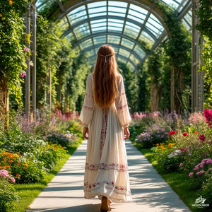 Девка по саду гуляла