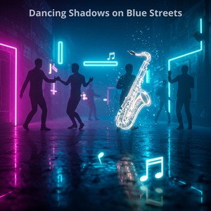 Dancing Shadows on Blue Streets