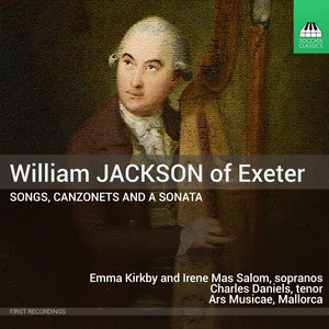 Jackson: Songs, Canzonets, and A Sonata