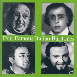 Four Famous Italian Baritones