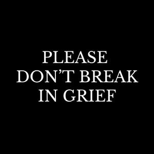 Please Don't Break In Grief