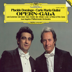 Placido Domingo / Carlo Maria Giulini -  Opera Recital