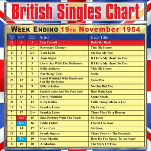 British Singles Chart - Week Ending 19 November 1954