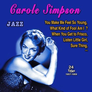 Carole Simpson American Jazz singer (24 Titles - 1957-1959)