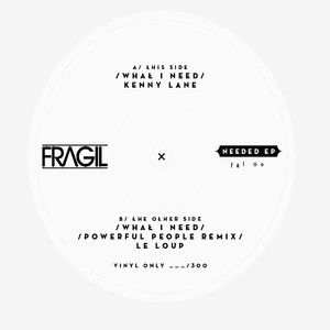What I Need (Le Loup Powerful People Remix)