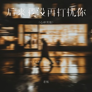 后来我没再打扰你