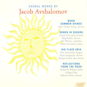 AVSHALOMOV: Choral Works