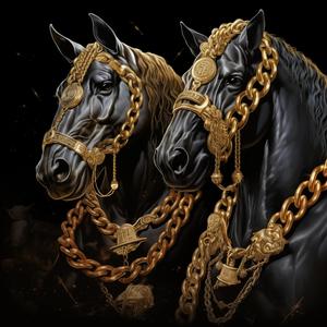 HORSES (feat. VVIZARD KING & $TEVEN CANNON) [Explicit]