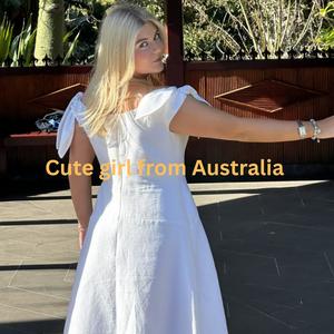 Cute girl from Australia