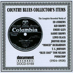 Country Blues Collector's Items 1924 - 1928