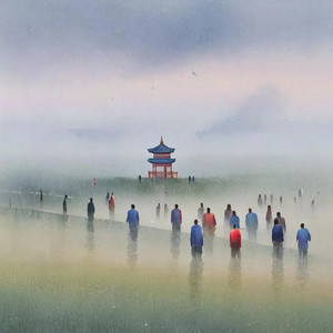 雨漫过金陵