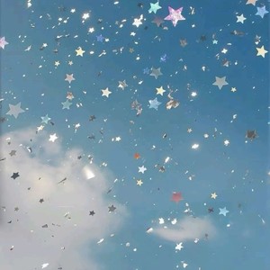 雨过后的风景+阳光下的星星