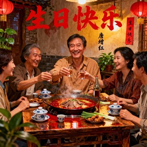 生日快乐 (伴奏)