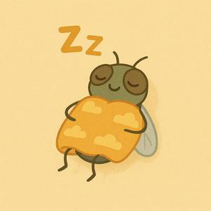 Sedí mucha na stene 04