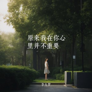 原来我在你心里并不重要