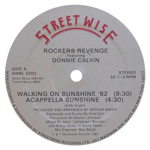 Walking on Sunshine '82