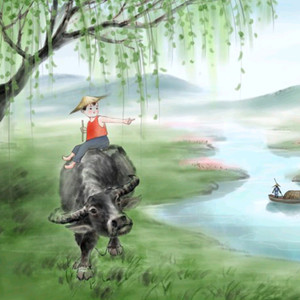 雨过山村——王建