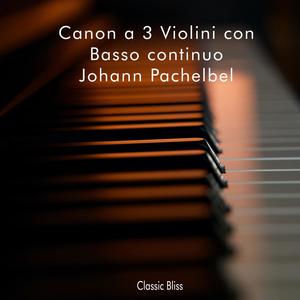 Canon and Jig in D-Major, Canon a 3 Violini con Basso continuo