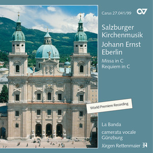 Johann Ernst Eberlin: Salzburger Kirchenmusik