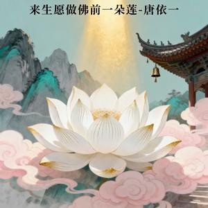 来生愿做佛前一朵莲封面