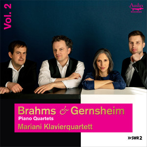 Brahms & Gernsheim: Piano Quartets, Vol. 2