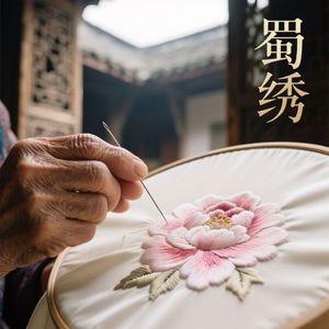 蜀绣封面