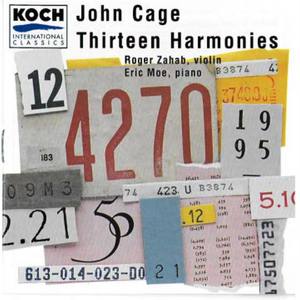 John Cage - Thirteen Harmonies/Roger Zahab