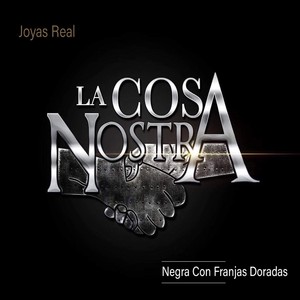 Negra Con Franjas Doradas