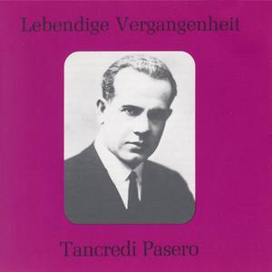 Lebendige Vergangenheit - Tancredi Pasero